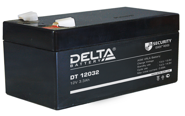 Аккумулятор Delta DT 12032 12В/3.3Ач